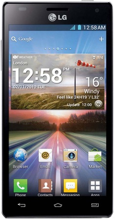 Смартфон LG Optimus 4X HD P880 Black - Каменка