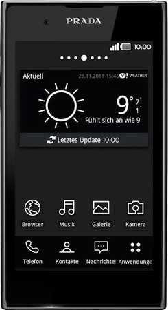 Смартфон LG P940 Prada 3 Black - Каменка