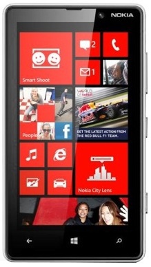 Смартфон Nokia Lumia 820 White - Каменка