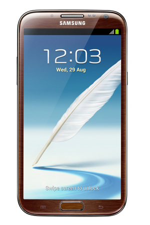 Смартфон Samsung Galaxy Note 2 GT-N7100 Amber Brown - Каменка